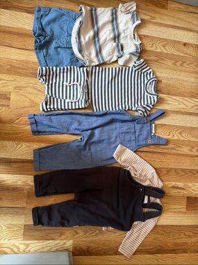 7 items 6-9 months Mebie baby, city mouse
